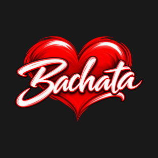I Love Bachata Latin dance T-shirt design by Salsamania